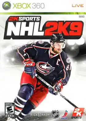 NHL 2K9 (USA) box cover front